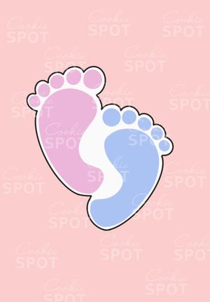 Baby Feet Cookie Cutter