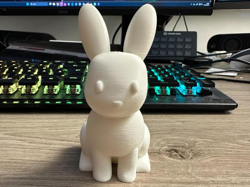 Simple Cute Easter Bunny