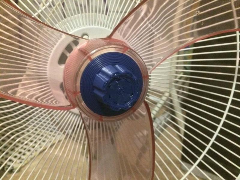 DIY Fan Blade Cap Fastener