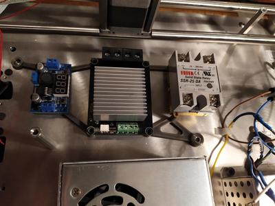 CUBEPRO adapter for hotend and hotbed electronics