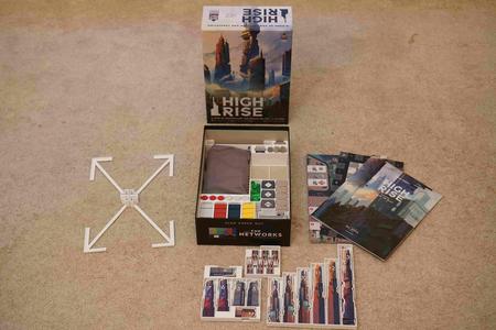 High Rise Board Game Insert