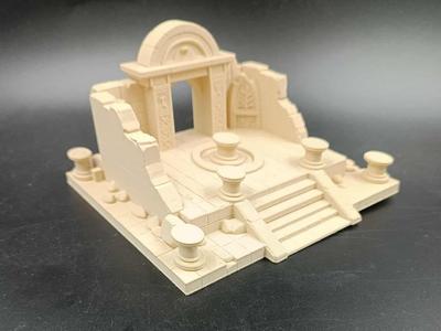 Ancient Ruins of the temple– Terrain - RPG -TTRPG