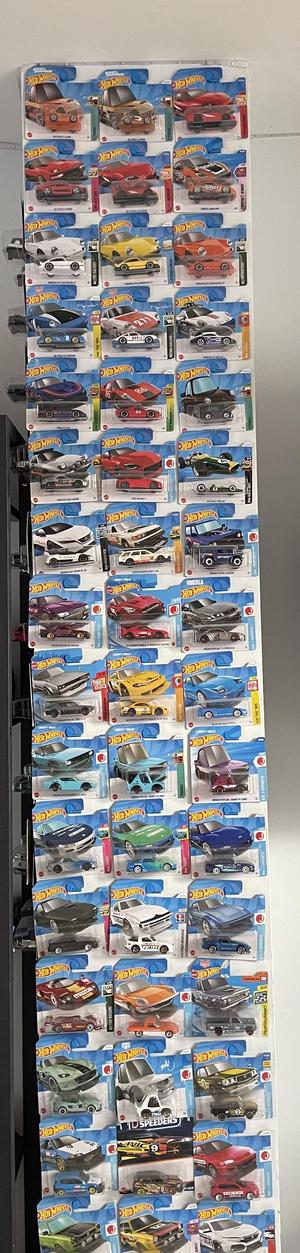 Hot wheels wall hanger/display