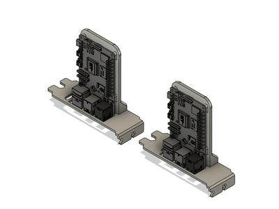 Raspberry Pi PCIe mount bracket 