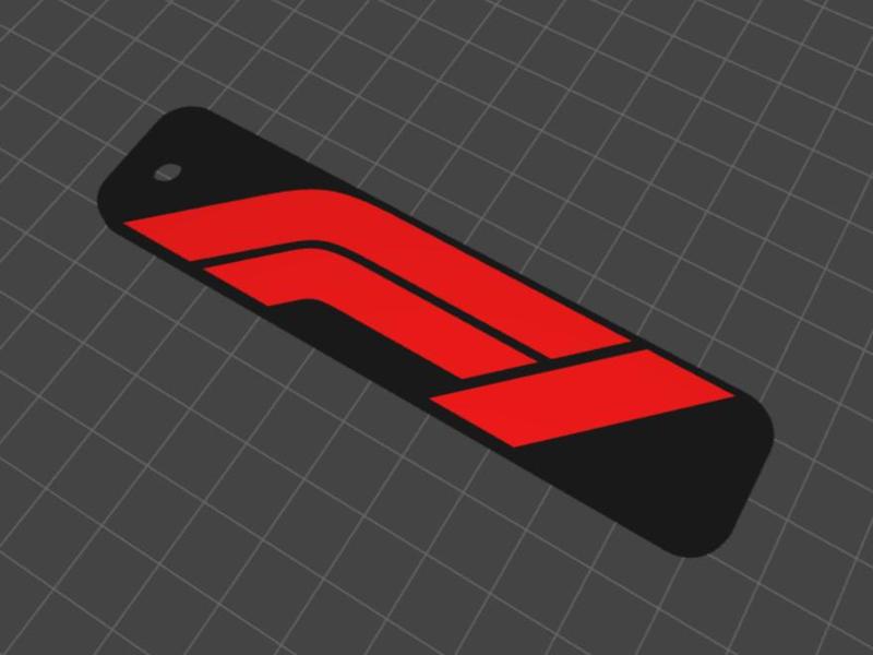 F1 Keychain