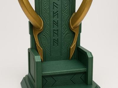 Loki’s Throne Dock – Marvel Villain Phone Stand 