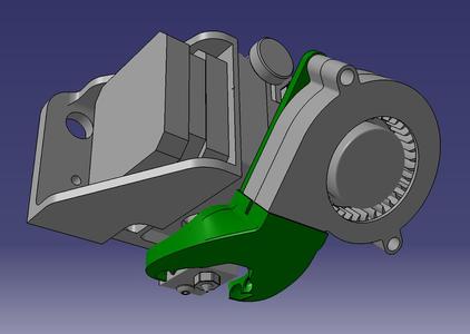 Titan Aero fan duct