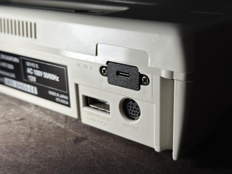 Sega Saturn USB C PD Mount
