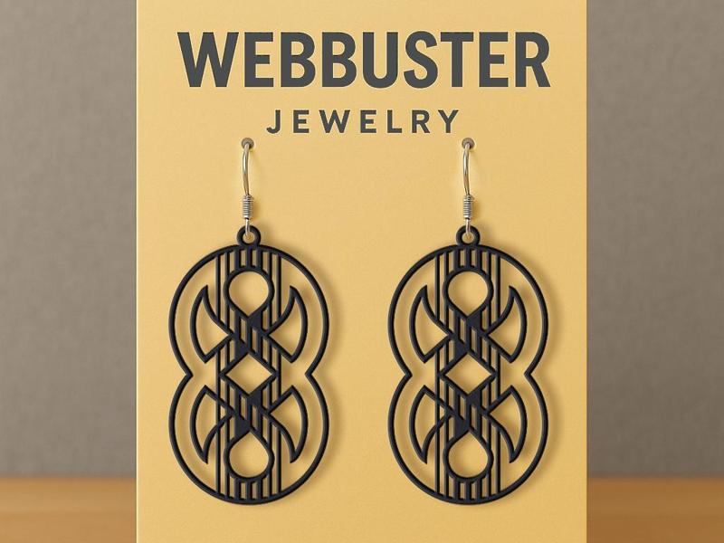 Mirror Sigil Earrings