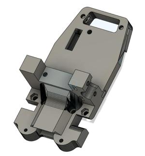 BigTreeTech 2n1 Extruder Mount for DB15 Connector HEVO Hotend