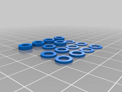 Distanzringe für  Innenmessgerät bis 35 mm