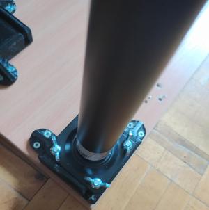 Adapter for a collapsible table