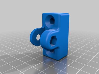 Extrusion Base Prusa i3 Variant.