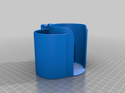 Qtip and Cotton Disk Holder