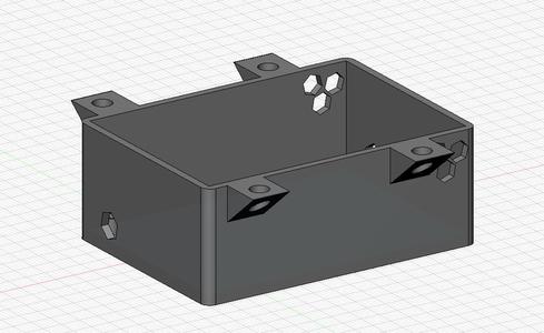 Small box for electronics