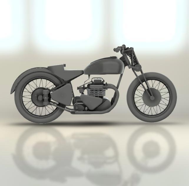 Ariel Cafe-racer 1939