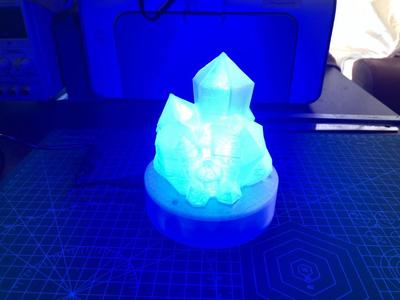 Crystal Lamp - 12V