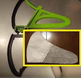 Kit for making disposable masks / Coronavirus measures