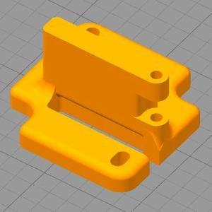 Artillery Sidewinder X1 Cable Clamp Strain Relief Quick Release - with Slit