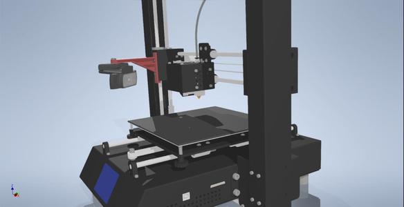 Webcam mount C920/C922 Anycubic i3 Mega 