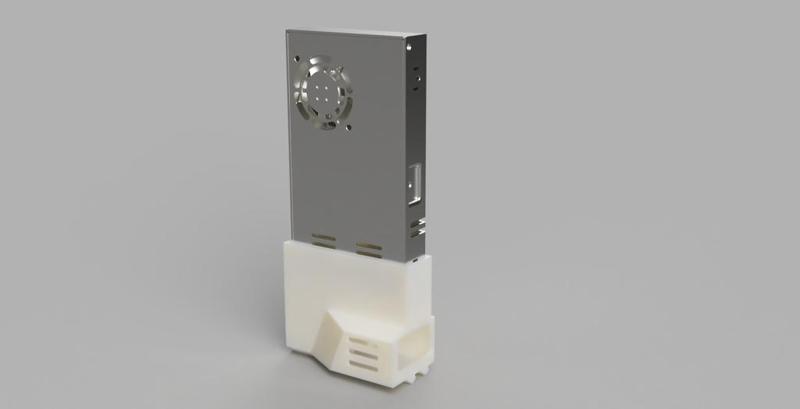 Ender 3 Meanwell mount for Dual Z Axis