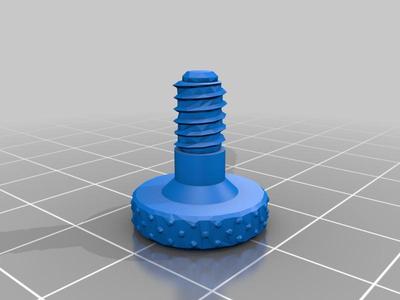 Enlongated Knurled 1/4-20 Camera Mount Screw