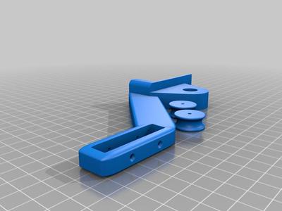 Ender 3/Pro Z screw cage and roller filament guide