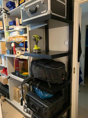 Ikea Lack table stacking bracket