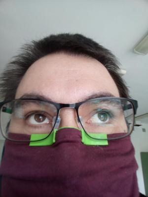 Covid glasses defoggyfier