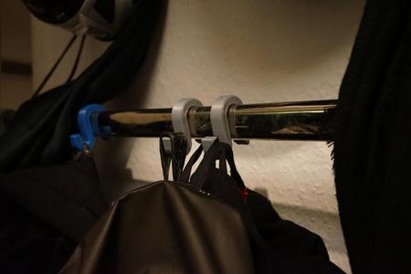 Hook for warderobe