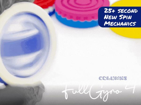 FullGyro4 Columns Fidget Spinner