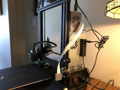 Ender 3 Pro Z Axis Raspberry 3 B Case and Camera Mount