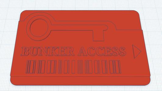 Red Access Card - Call Of Duty Warzone