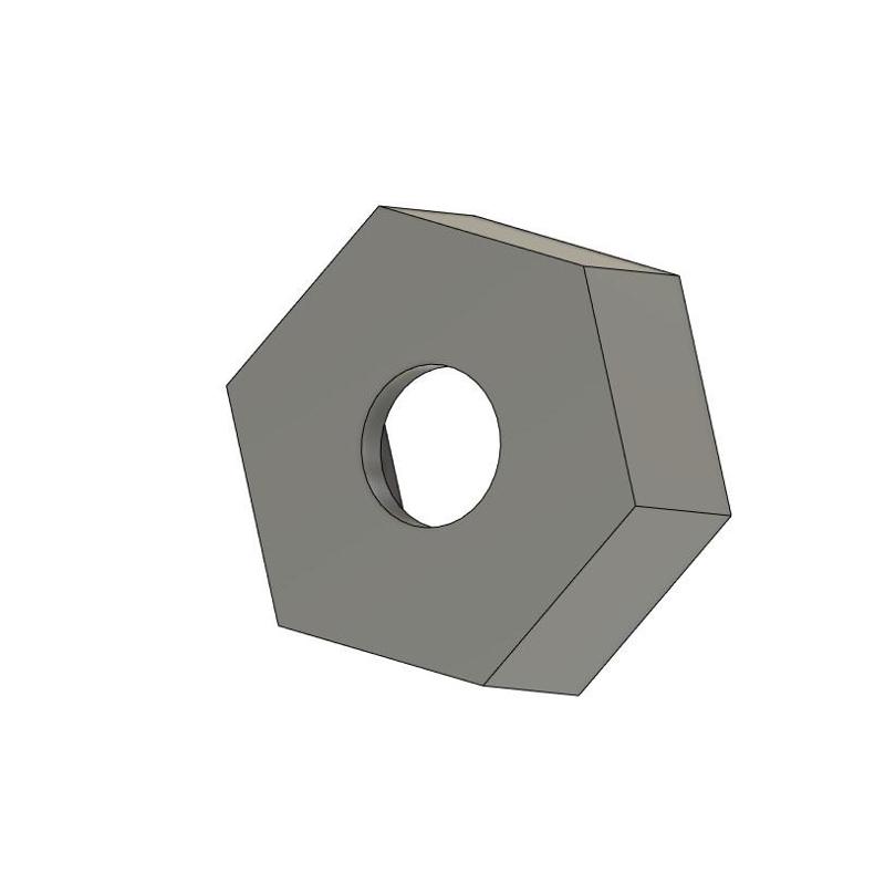 Mini-t/b 8mm to 12mm hex adaptor