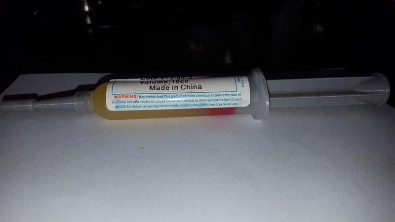 Flux Syringe Tip & Plunger