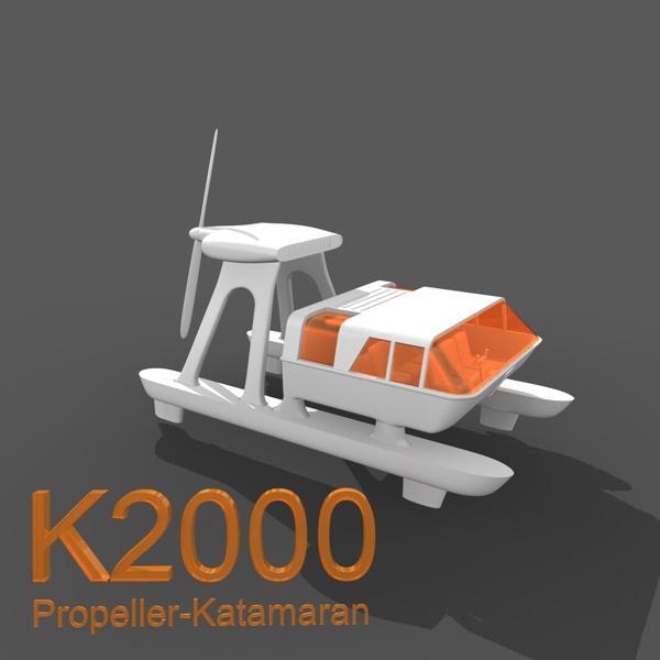 Propeller Katamaran K2000