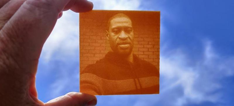 George Floyd Lithophane