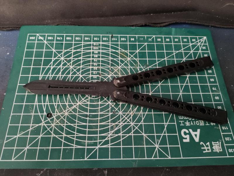 another Practice Butterfly (Balisong) Knife