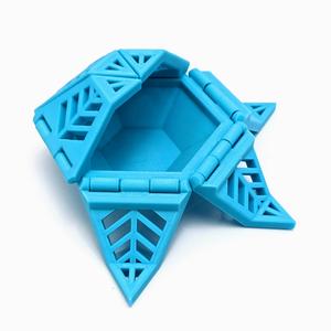 831 Snowflake Hinge Box