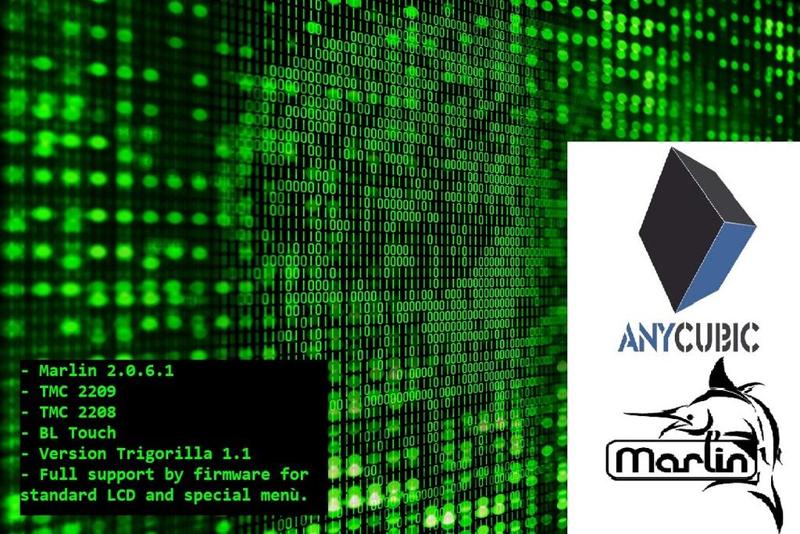 Marlin 2.0.6.1 for the Anycubic i3 Mega S with BLTouch and TMC 2209 and TMC 2208