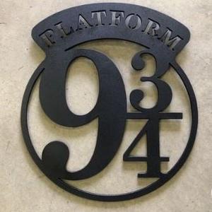 Harry Potter 9 3/4 sign