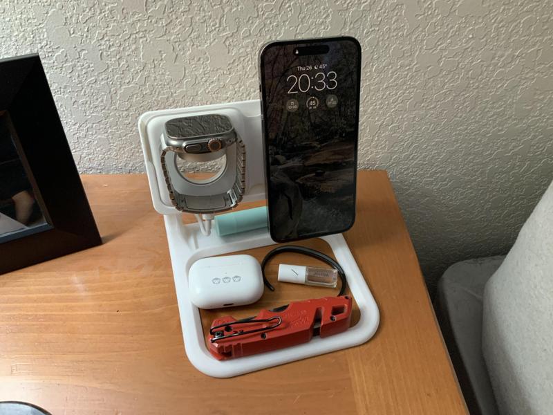 MagSafe Duo Charger Stand for iPhone & Apple Watch v3