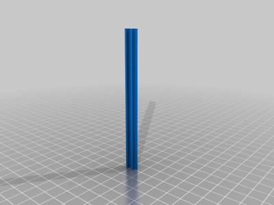 2020 Cable Clip for 8020 Brand extrusion (vase mode)