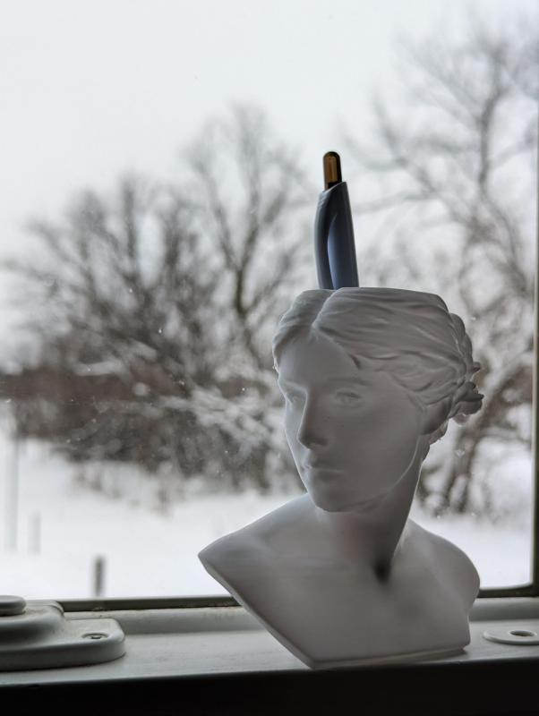 Bust of Rozy_Loewenfeld Remixed Into a Container