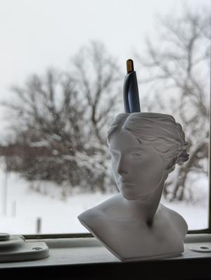 Bust of Rozy_Loewenfeld Remixed Into a Container