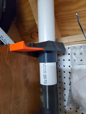Dust collection gate 2" PVC in and out