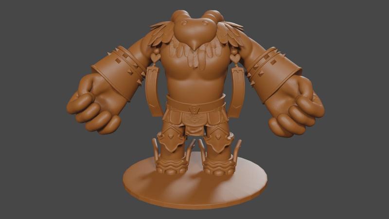 Kirby inspired, Void Termina, Tabletop DnD miniature