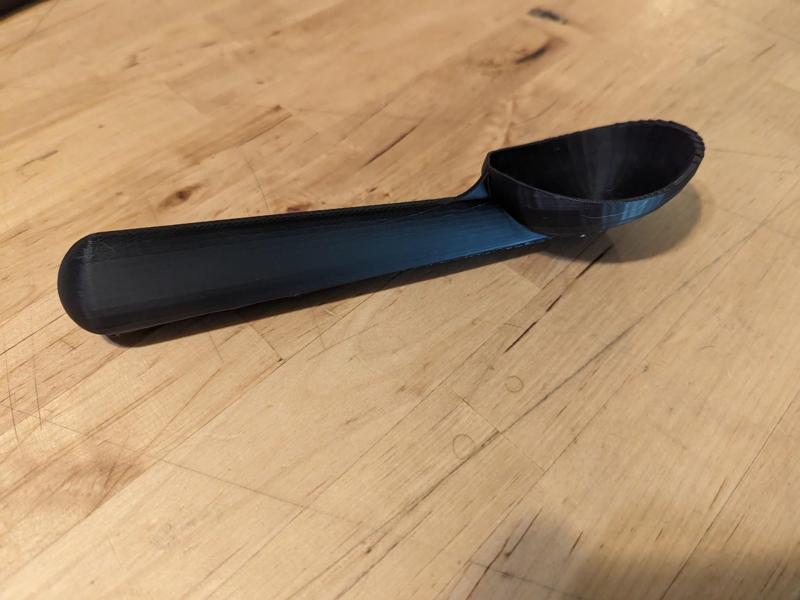Simple Ice Cream Scoop