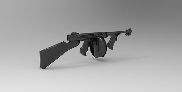 Thompson submachine gun