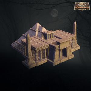 Ancient city of the great pharaohs - Pyramid (small)